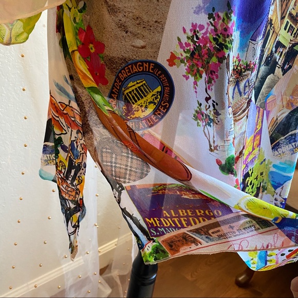 Doris Streich see through silk blouse - Picture 7 of 8